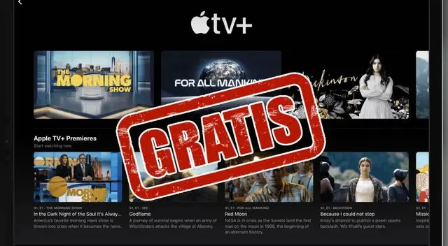 Así podrás disfrutar de toda la programación de Apple TV+ totalmente GRATIS por dos días.