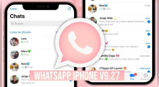 Descarga GRATIS la última versión WhatsApp iPhone V9.27 que es compatible con Android para enero 2025