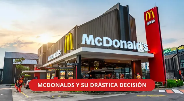 A pesar de esta medida, McDonald's pide que no olviden que es un restaurante dedicado a las personas. A pesar de esta medida, McDonald's pide que no olviden que es un restaurante dedicado a las personas.