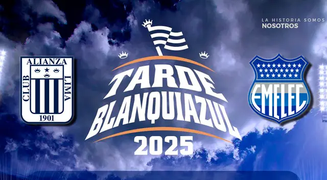 La Tarde Blanquiazul 2025 entre Alianza Lima vs. Emelec se podrá ver gratis.