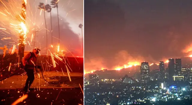 Expansión hacia el este obliga a nuevas evacuaciones en Los Ángeles.