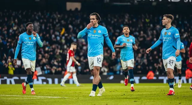 Manchester City humilló al Salford y avanzó a los dieciseisavos de final de la FA Cup.