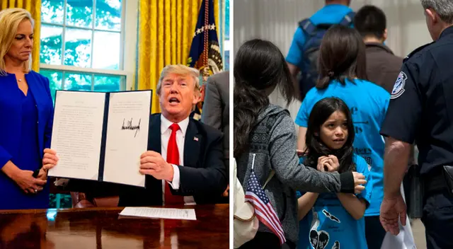 Donald Trump encarcelará a familias enteras este año, revela "zar fronterizo". Donald Trump encarcelará a familias enteras este año, revela "zar fronterizo".