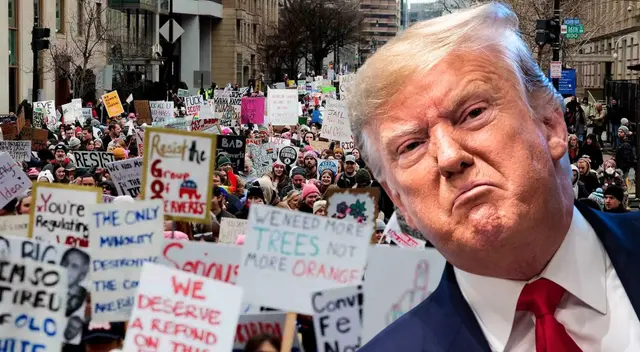 Washington se pronuncia en contra de Donald Trump y sus estrictas leyes migratorias. Washington se pronuncia en contra de Donald Trump y sus estrictas leyes migratorias.
