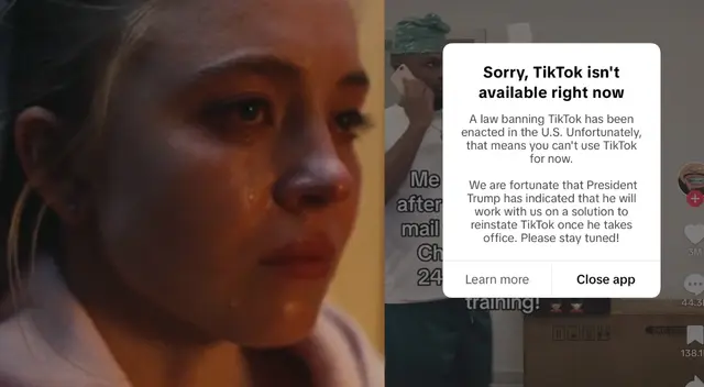 Cierre de TikTok antes de Trump genera reacciones virales. Cierre de TikTok antes de Trump genera reacciones virales.