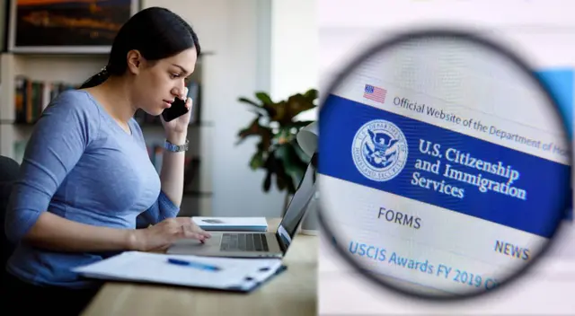A continuación, se detalla el proceso para contactar a USCIS. A continuación, se detalla el proceso para contactar a USCIS.