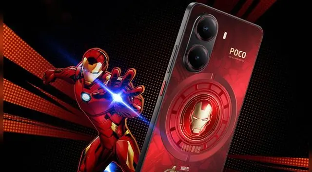 Este Xiaomi con diseño de Iron Man es el teléfono más buscado del 2025 por su potente procesador GAMER y su precio bajo