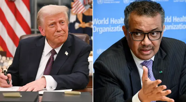 Con polémico decreto, Trump saca a EE. UU. de la OMS