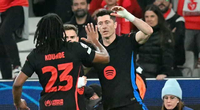 Barcelona sale airoso de Lisboa tras remontada épica a Benfica.