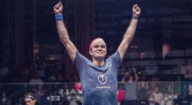 Diego Elias es el máximo representante del squash peruano Diego Elias es el máximo representante del squash peruano