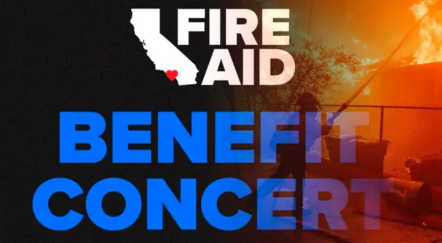 Para ayudar a las víctimas, se organizará el concierto benéfico FiredAid LA 2025 el 30 de enero en el Intuit Dome y Kia Forum.