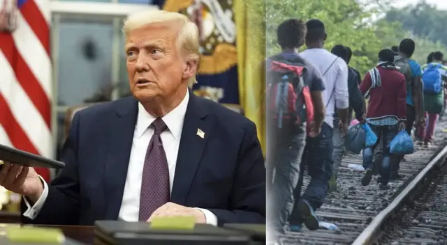 Bajo su cargo como presidente, Trump revoca órdenes ejecutivas. Bajo su cargo como presidente, Trump revoca órdenes ejecutivas.