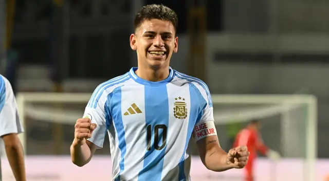 Argentina goleó 6-0 a Brasil en el Campeonato Sudamericano Sub 20