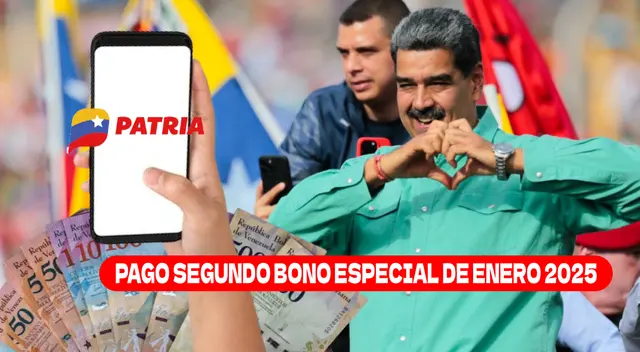 El Segundo Bono Especial de enero comenzará a pagarse por el Sistema Patria.