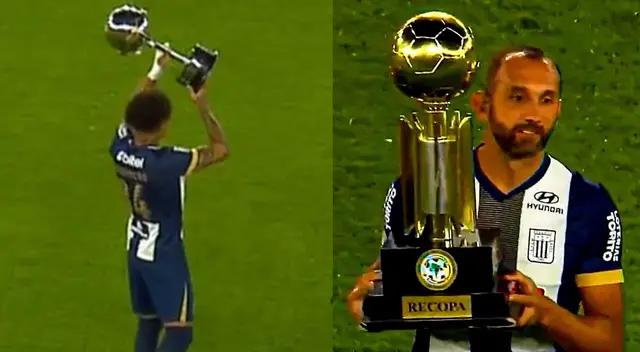 Paolo Guerrero y Hernán Barcos fueron homenajeados por LDU.