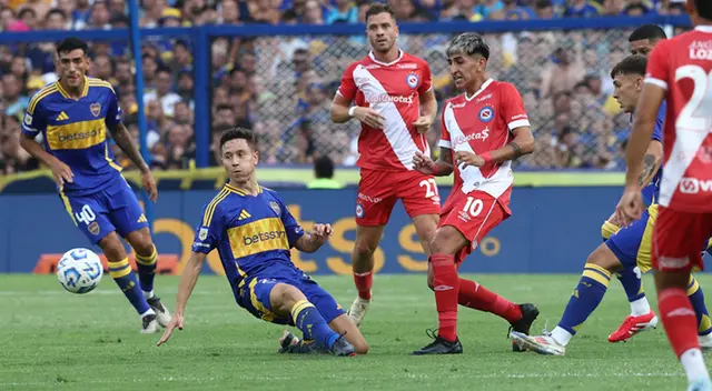 Boca no pudo en casa ante Argentinos Juniors e igualó 0-0.