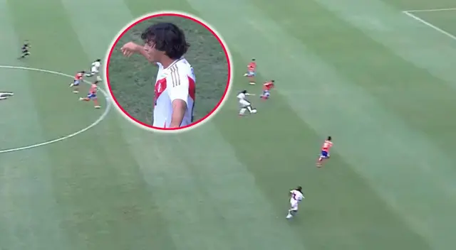 Bassco Soyer anotó un golazo ante Chile. Bassco Soyer anotó un golazo ante Chile.