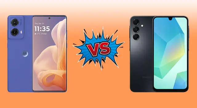 Las diferencias de este celular Motorola y Samsung.