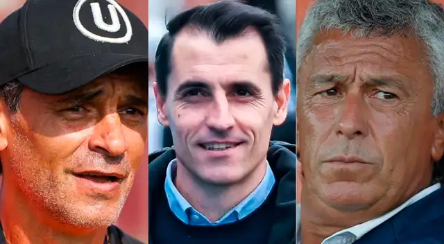 Entrenadores de la Liga 1.