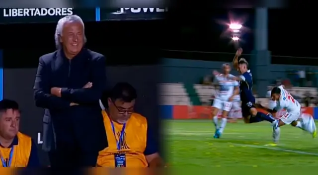 Las reacción de Néstor Gorosito en el Alianza Lima vs. Nacional que fue captada por las cámaras.
