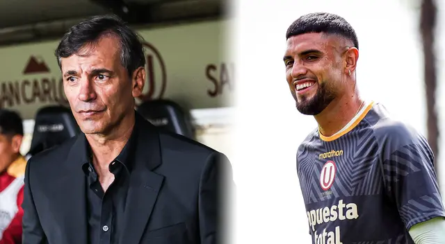 Fabián Bustos recibió la vuelta de Rodrigo Ureña a los entrenamientos de Universitario.