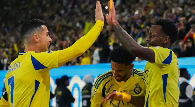 Al Nassr derrotó por 3-0 a Al Feiha por la fecha 19 de la Primera División de Arabia Saudita.