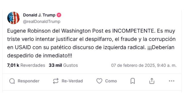 USAID Donald Trump