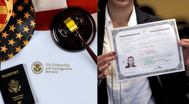 Certificado de naturalización americana