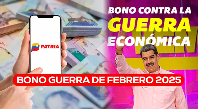 Conoce qué pasos debes seguir para cobrar el Bono Guerra Económica de febrero 2025 en Venezuela. Conoce qué pasos debes seguir para cobrar el Bono Guerra Económica de febrero 2025 en Venezuela.