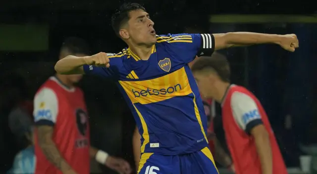 Miguel Merentiel anotó el primer gol de Boca Juniors ante Rivadavia Miguel Merentiel anotó el primer gol de Boca Juniors ante Rivadavia