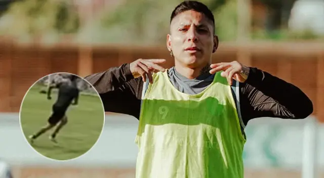 Raúl Ruidíaz y un video que llamó la atención de los hinchas en redes sociales. Raúl Ruidíaz y un video que llamó la atención de los hinchas en redes sociales.