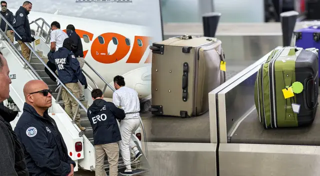 Las autoridades consulares ayudan a los migrantes deportados a recuperar sus pertenencias. Las autoridades consulares ayudan a los migrantes deportados a recuperar sus pertenencias.