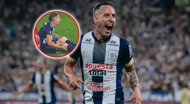 Pablo Lavandeira salió lesionado. Pablo Lavandeira salió lesionado.
