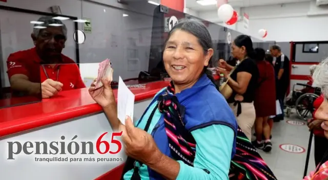Pensión 65 entrega 250 soles a todos los peruanos registrados.