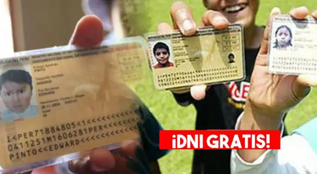 DNI GRATIS: revisa si accedes al documento sin costo DNI GRATIS: revisa si accedes al documento sin costo