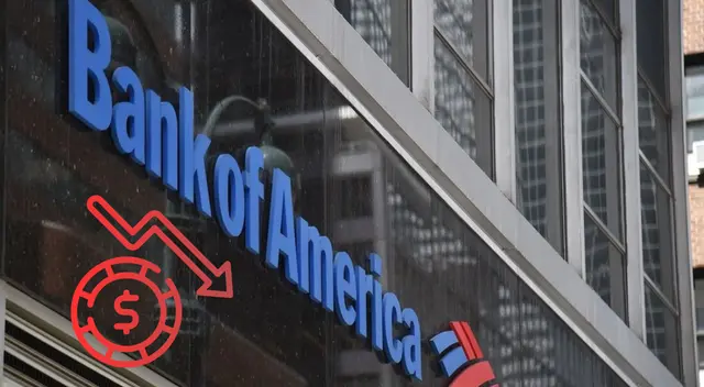 Bank of America cierra sucursales en EE. UU.