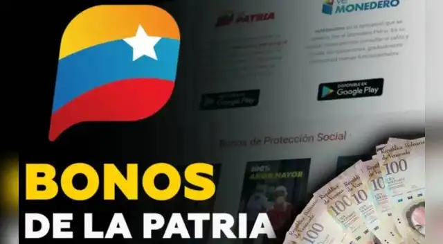 Bonos de la Patria que se pagarán desde el 17 al 22 de febrero.