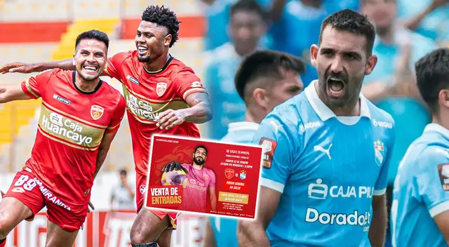 Sport Huancayo reveló los precios de entradas para partido ante Sporting Cristal. Sport Huancayo reveló los precios de entradas para partido ante Sporting Cristal.