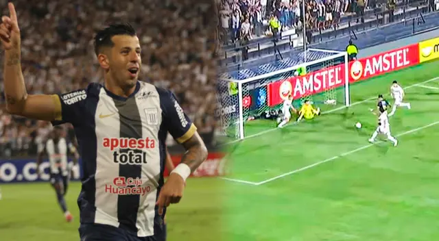 Ceppelini marcó su primer gol con Alianza Lima este 2025 ante Boca Juniors.