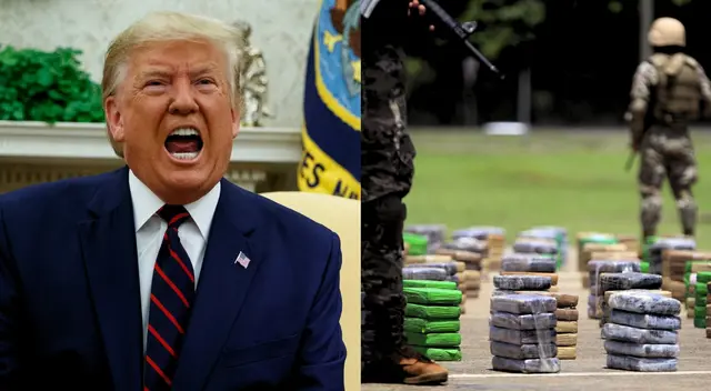 Trump arremete contra el poco control que ejerce México para frenar el narcotráfico.