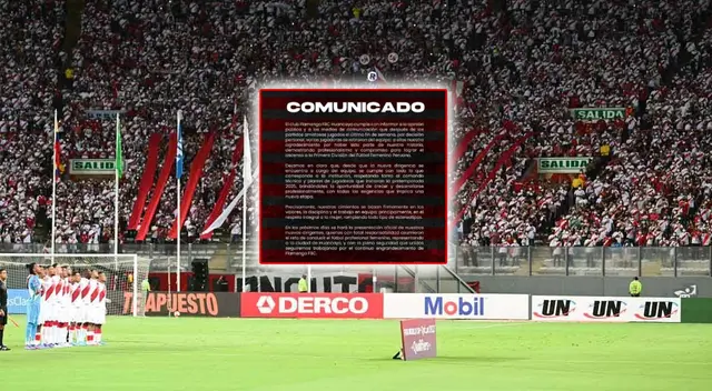 Club peruano anunció que futbolistas se retiraron del equipo. Club peruano anunció que futbolistas se retiraron del equipo.