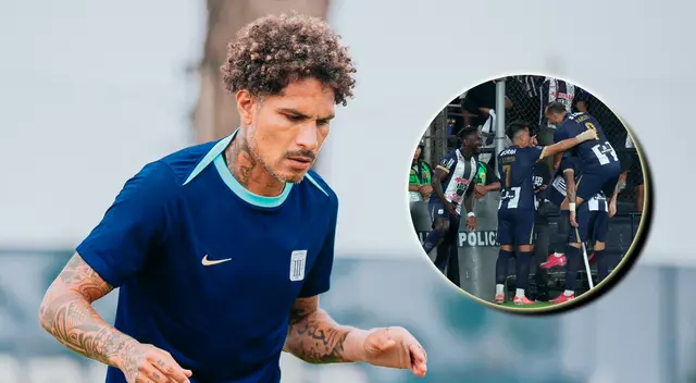 Paolo Guerrero no pudo jugar el partido de ida ante Boca Juniors por lesión.