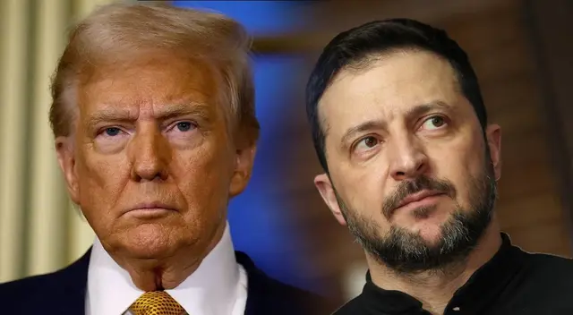 Donald Trump le dice dictador a Zelenski.
