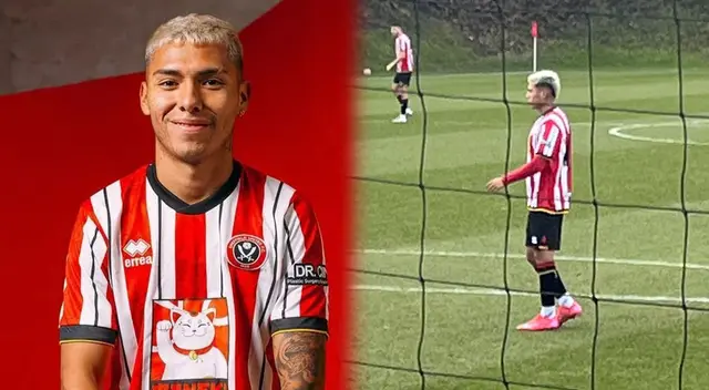 Jefferson Cáceres marcó gol con Sheffield United U-21.