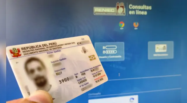 Cómo ver tu DNI desde la página web de la Reniec.