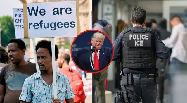 Estos solicitantes de asilo piden que se les permita residir legalmente en Estados Unidos por vivir una situación de violencia en sus países de origen.