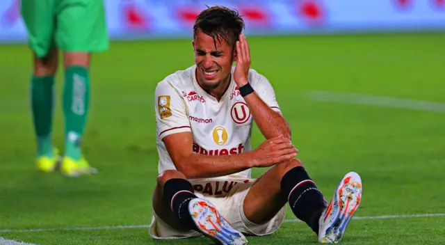 Martín Pérez Guedes puso en alerta a Universitario por un problema de salud.