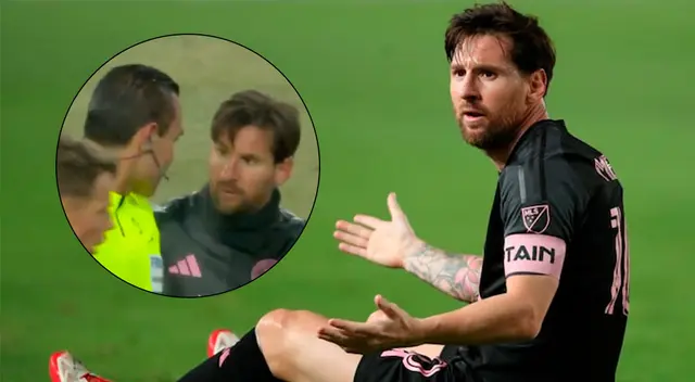 Arbitro mexicano es sancionado por pedirle autógrafo a Lionel Messi
