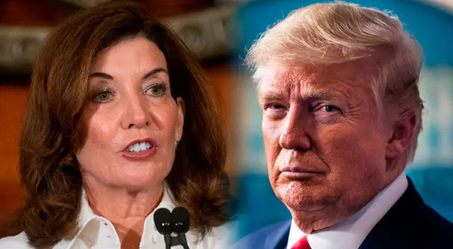 Gobierno de Trump quita los peajes a Nueva York, pero gobernadora le envía mensaje. Gobierno de Trump quita los peajes a Nueva York, pero gobernadora le envía mensaje.