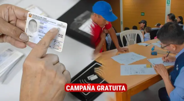 Campaña gratuita: revisa si accedes al DNI sin costo este 25 de febrero